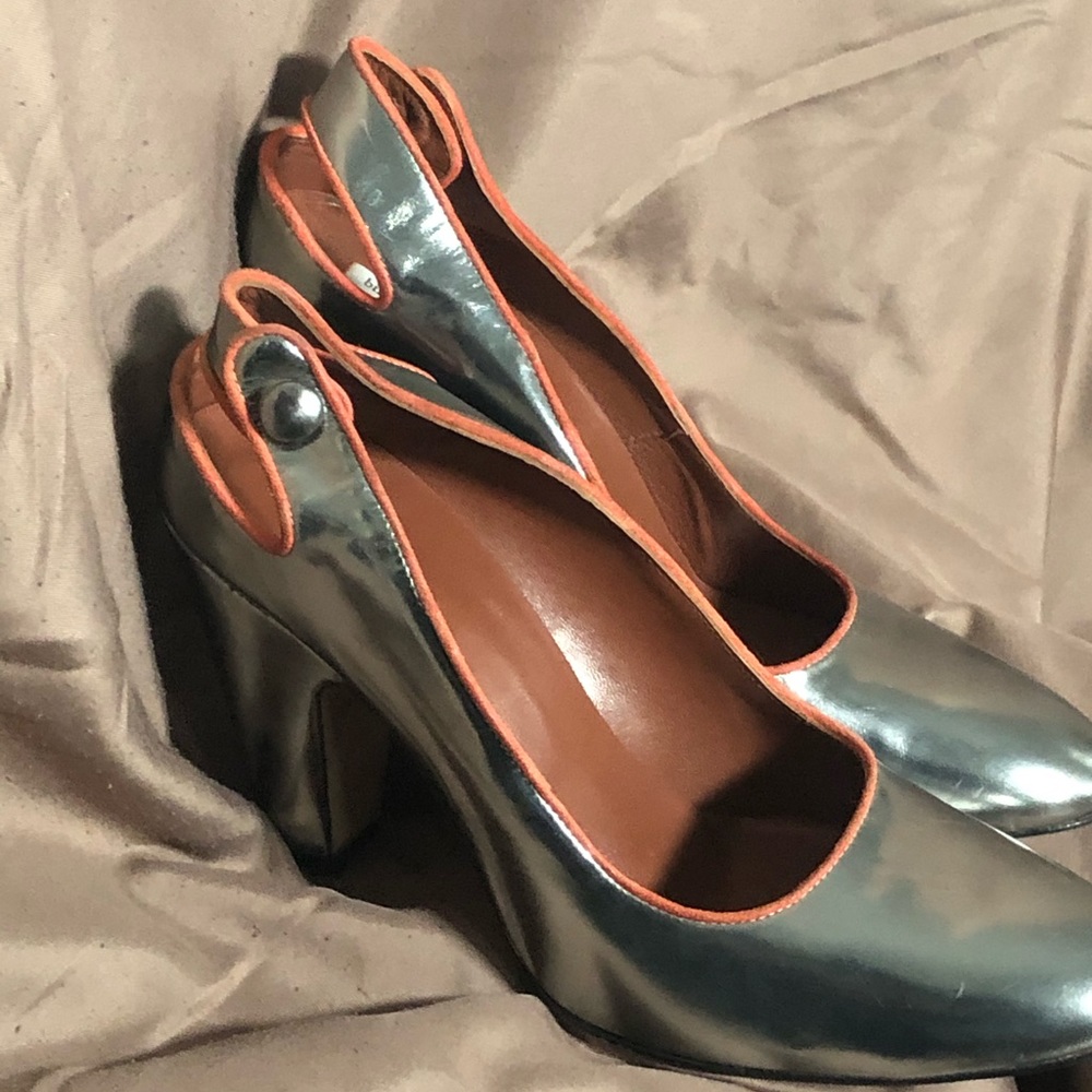 Silver Pumps - image 1